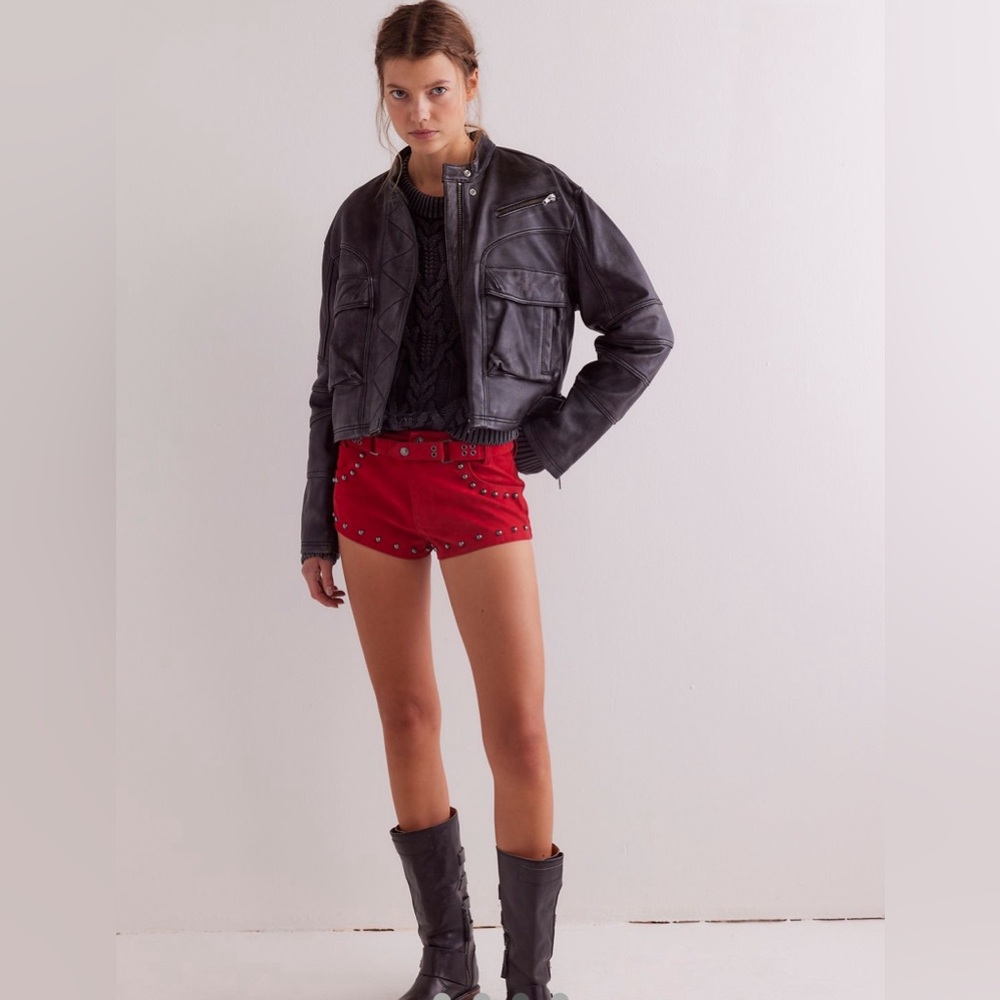 NWT Free People We The Free The Cool Kid Surde Micro Shorts